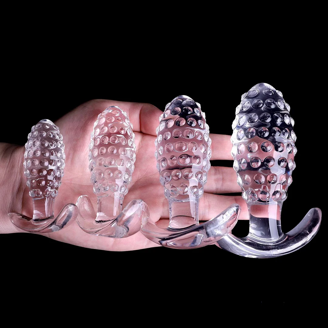 Soft Granule Pineapple Wearable Anal Plug Suit For Men And Women - Rose Toy
