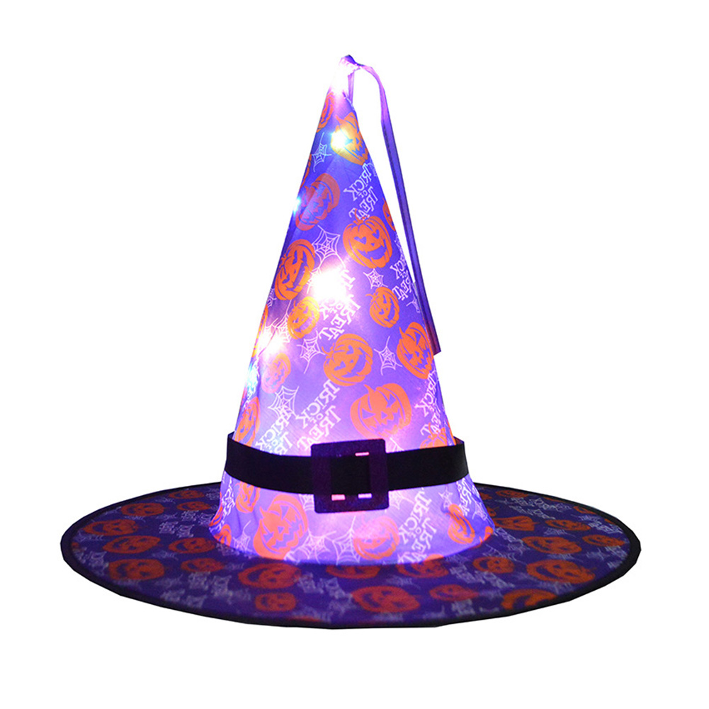 Halloween LED Glowing Witch Hat Wearable Hats Party Costume Cosplay Props, 501 Original
Halloween LED Glowing Witch Hat Wearable Hats Party Costume Cosplay Props, 501 Original