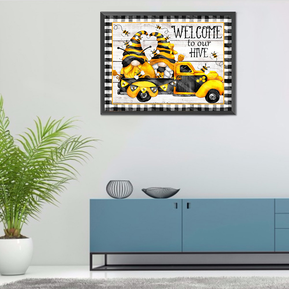(Multi-Size) Bee Goblin - Round/Square Drill Diamond Painting 40*30CM/50*40CM, Square diamond 40*50cm, 501 Original
(Multi-Size) Bee Goblin - Round/Square Drill Diamond Painting 40*30CM/50*40CM, Square diamond 40*50cm, 501 Original