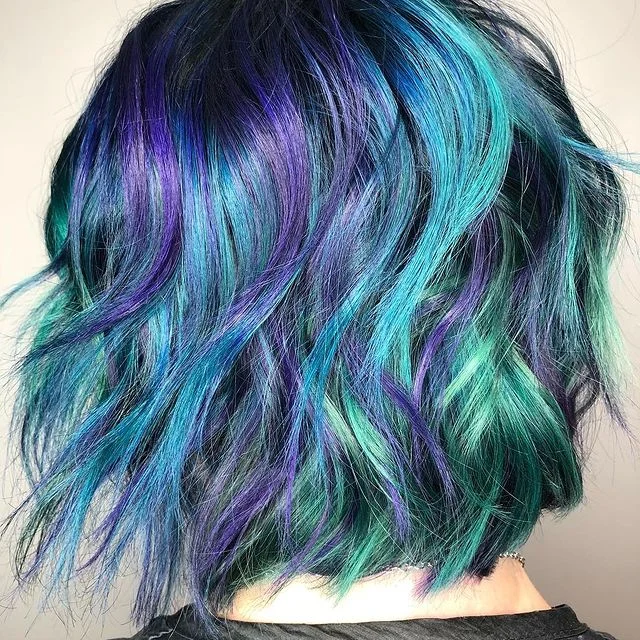 Zaesvini Hair® | (✨NEW) RAINBOW MIXED GREEN COLORSHAIR WIG DENSITY HAIR Zaesvini