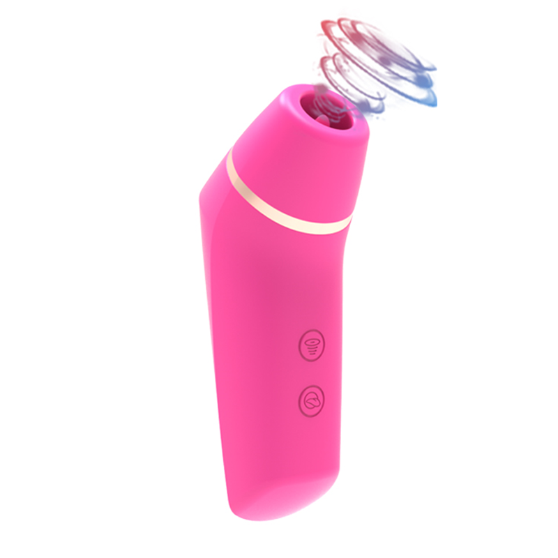 Forehead Thermometer Tongue Licking Vibrator - Rose Toy