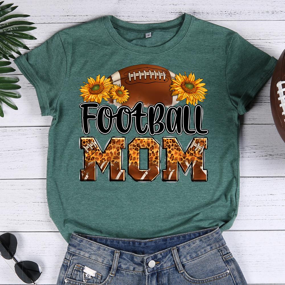 football mom Round Neck T-shirt-0022677-Guru-buzz