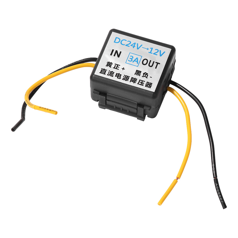 24V DC to 12V DC 3A Buck Converter Car Power Supply Step Down Converter, 501 Original
24V DC to 12V DC 3A Buck Converter Car Power Supply Step Down Converter, 501 Original