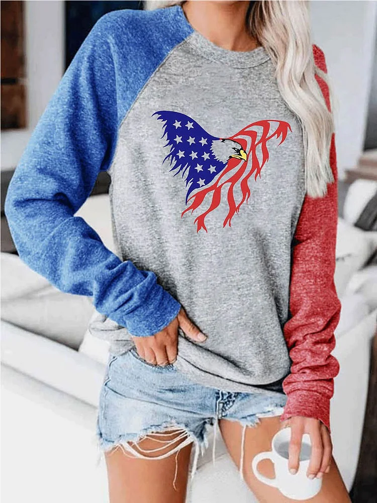 Bestdealfriday Independence Day Long Sleeve Sweatshirt 8945199