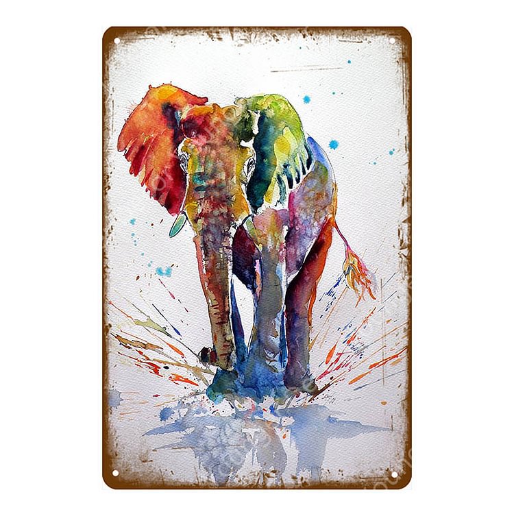 Elephant - Vintage Tin Signs/Wooden Signs - 20*30cm/30*40cm