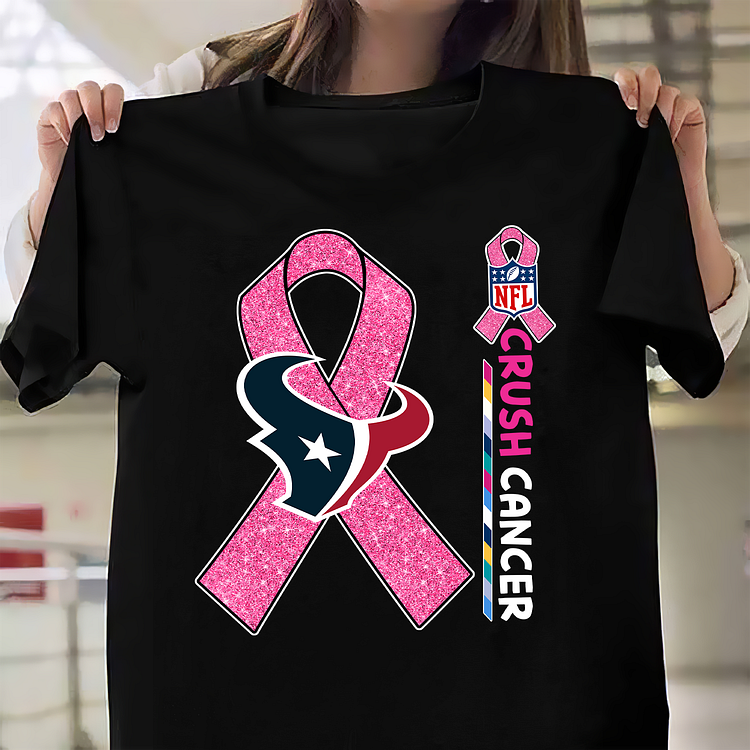 NFL Houston Texans Crush Cancer Shirt