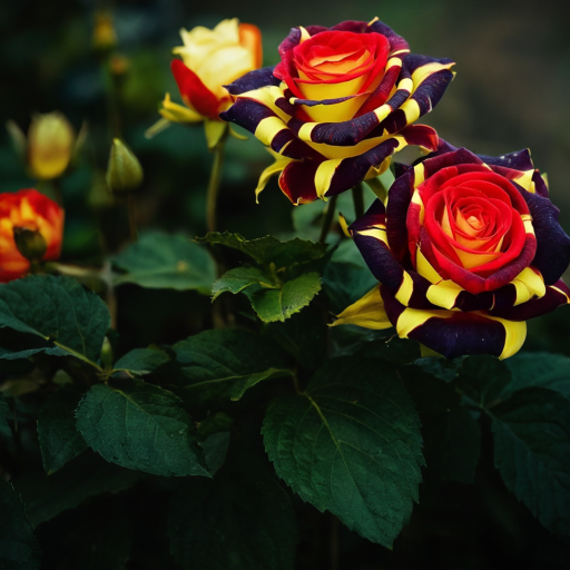 Rare Rose "Firebird" -Love Flower