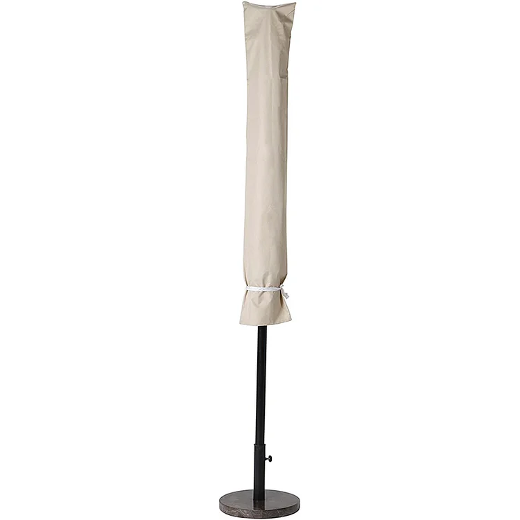 Grand Patio Weather-Resistant Patio Umbrella Cover for 9 to 10.5 FT Patio Umbrellas, Waterproof and Durable Market Umbrella Cover, Beige