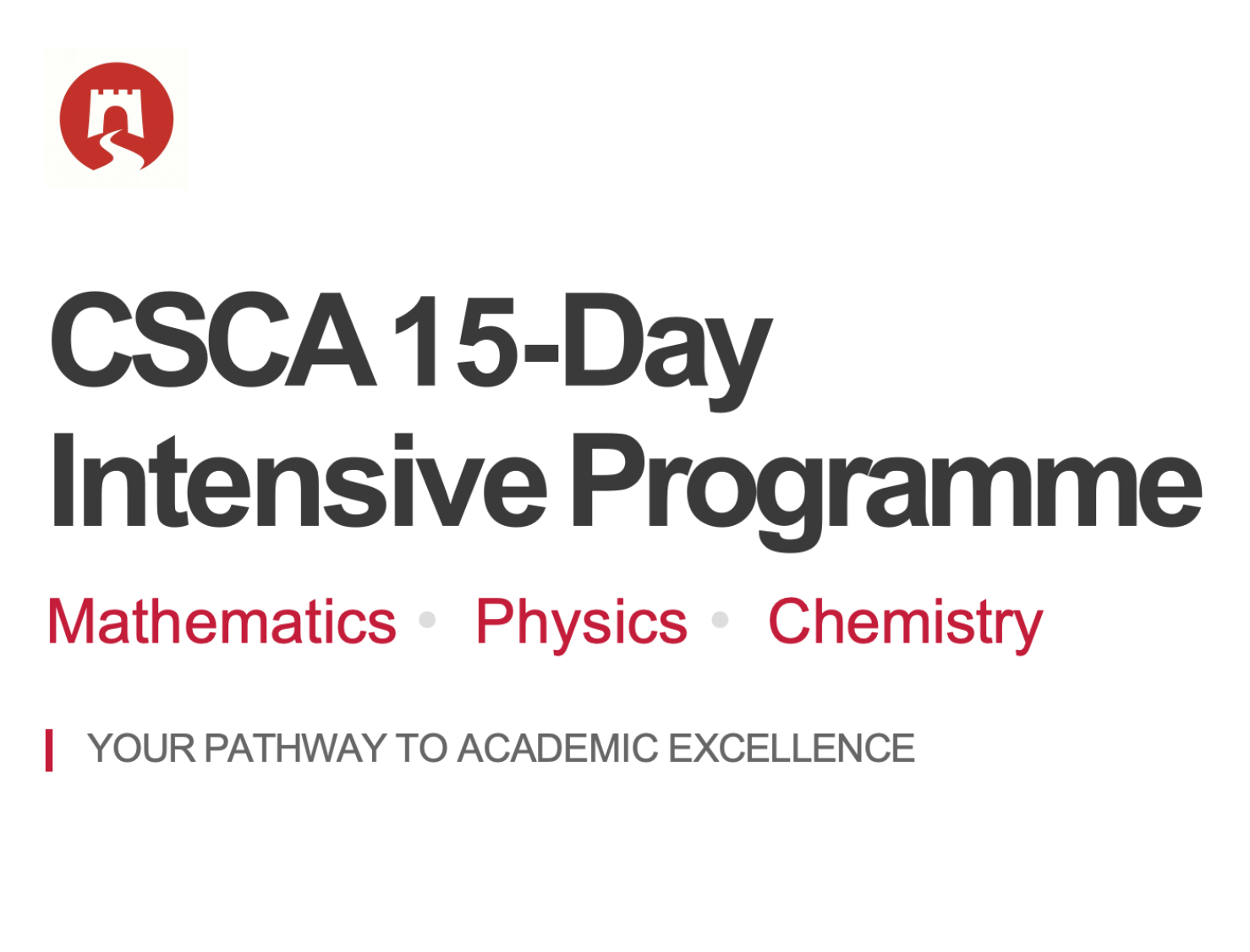Crossline Education: CSCA 15 Day Intensive Program crosslineedu