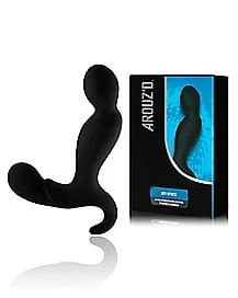 pornhint Pornhint Joy-Stick 10-Function Waterproof Remote Control Rechargeable Prostate Massager 5.8 Inch - Arouz'd
