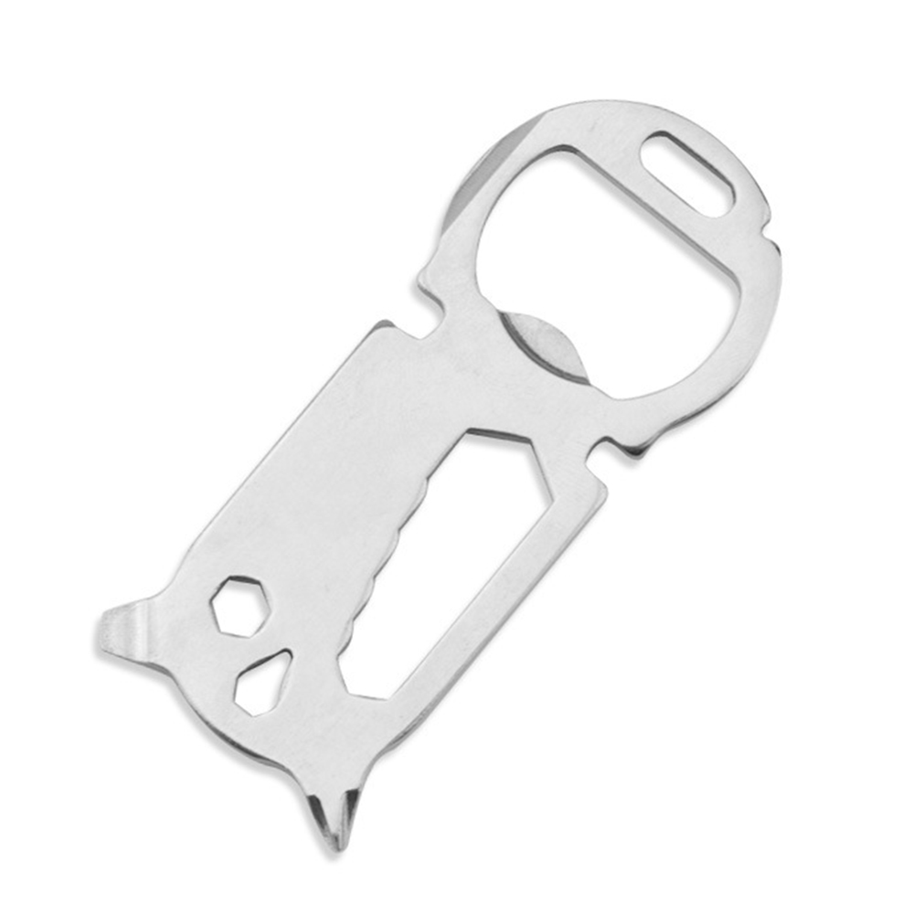Multifunction EDC Card Bottle Opener Key Chain Wrench Camping Tool, Silver, 501 Original
Multifunction EDC Card Bottle Opener Key Chain Wrench Camping Tool, Silver, 501 Original