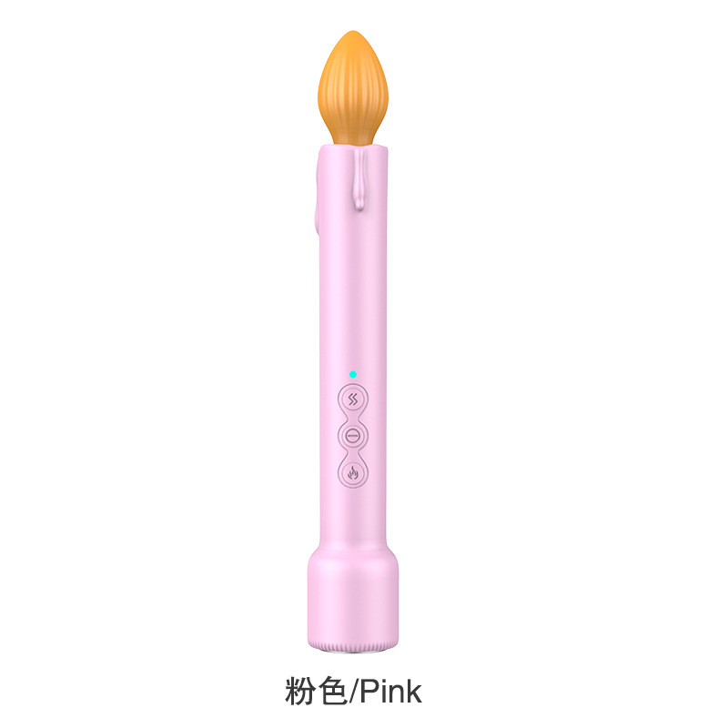 Subscriber Exclusive — Heating Candle Vibrators Masturbation Vagina Stimulator For Adult By Rose Toy