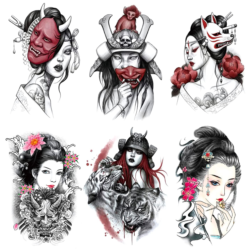 geisha art tattoo
