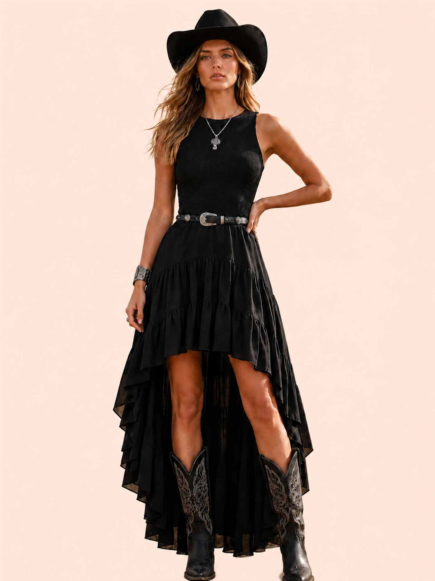 satin corset dress LaDivine CD310 Beaded Long Formal Fitted Corset Prom Dress