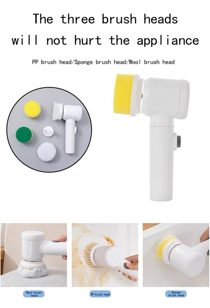 Portable MultiFunction Electric Cleaning Brush