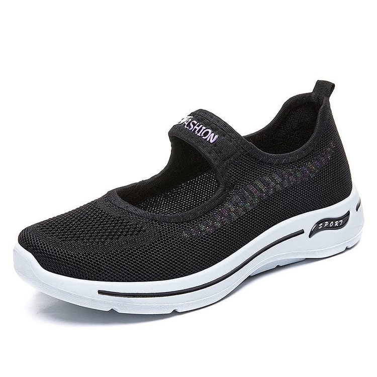 Soft Mesh Breathable Flyknit Shoes For Mum
