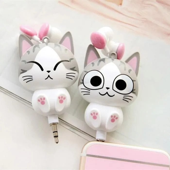 Kawaii Kitty Panda Earbuds SP179296
