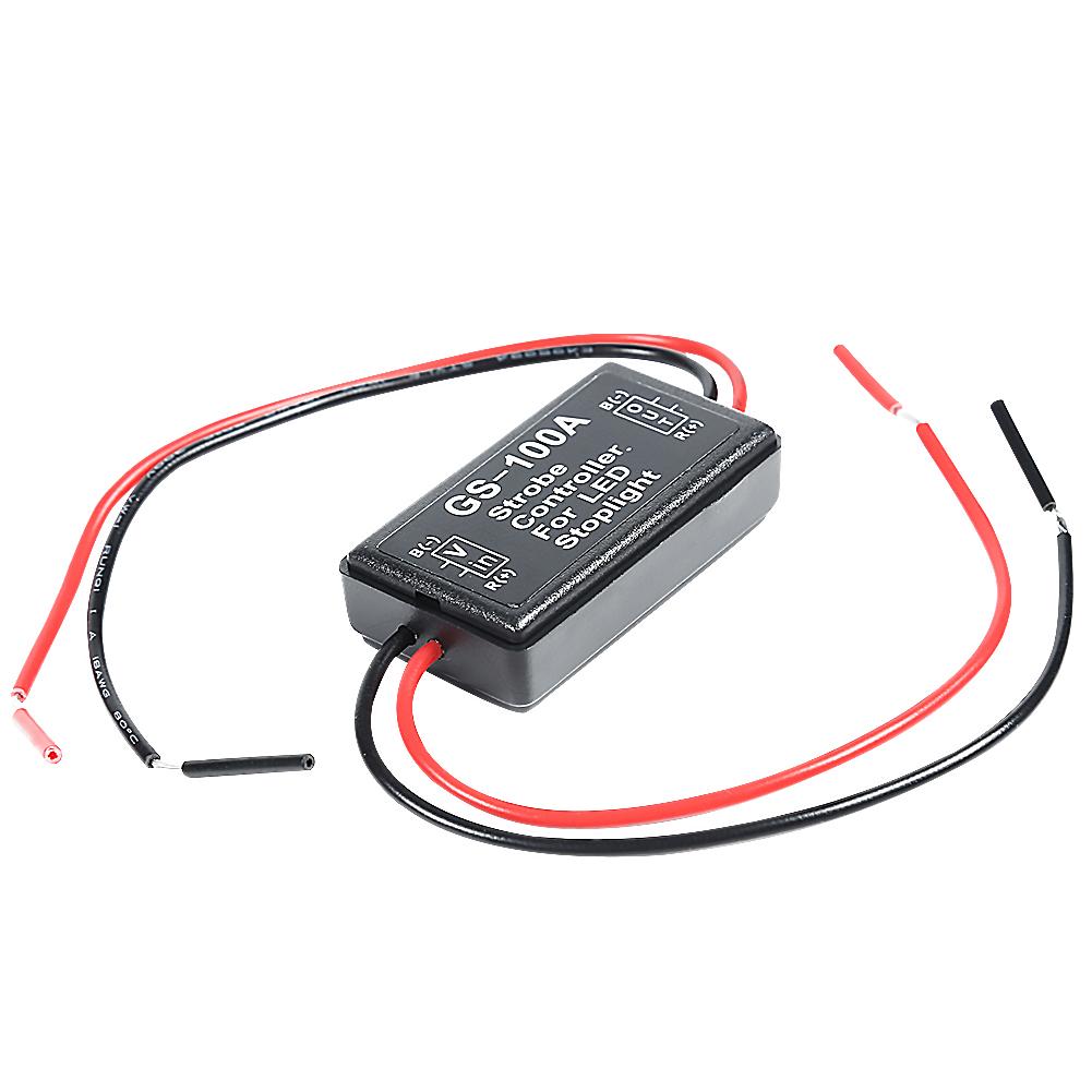 GS-100A LED Brake Stop Light Strobe Flash Module Controller Box for Car 12V, 501 Original
GS-100A LED Brake Stop Light Strobe Flash Module Controller Box for Car 12V, 501 Original