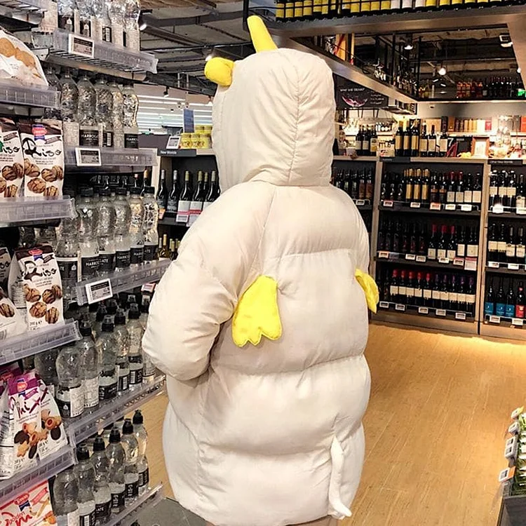 Kawaii Unicorn Wings Hoodie Coat SP13442