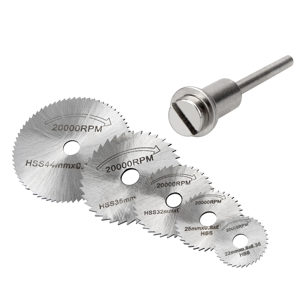 6pcs HSS Mini Circular Saw Blades Cutting Disc Electrodrill Accessories, 501 Original
6pcs HSS Mini Circular Saw Blades Cutting Disc Electrodrill Accessories, 501 Original