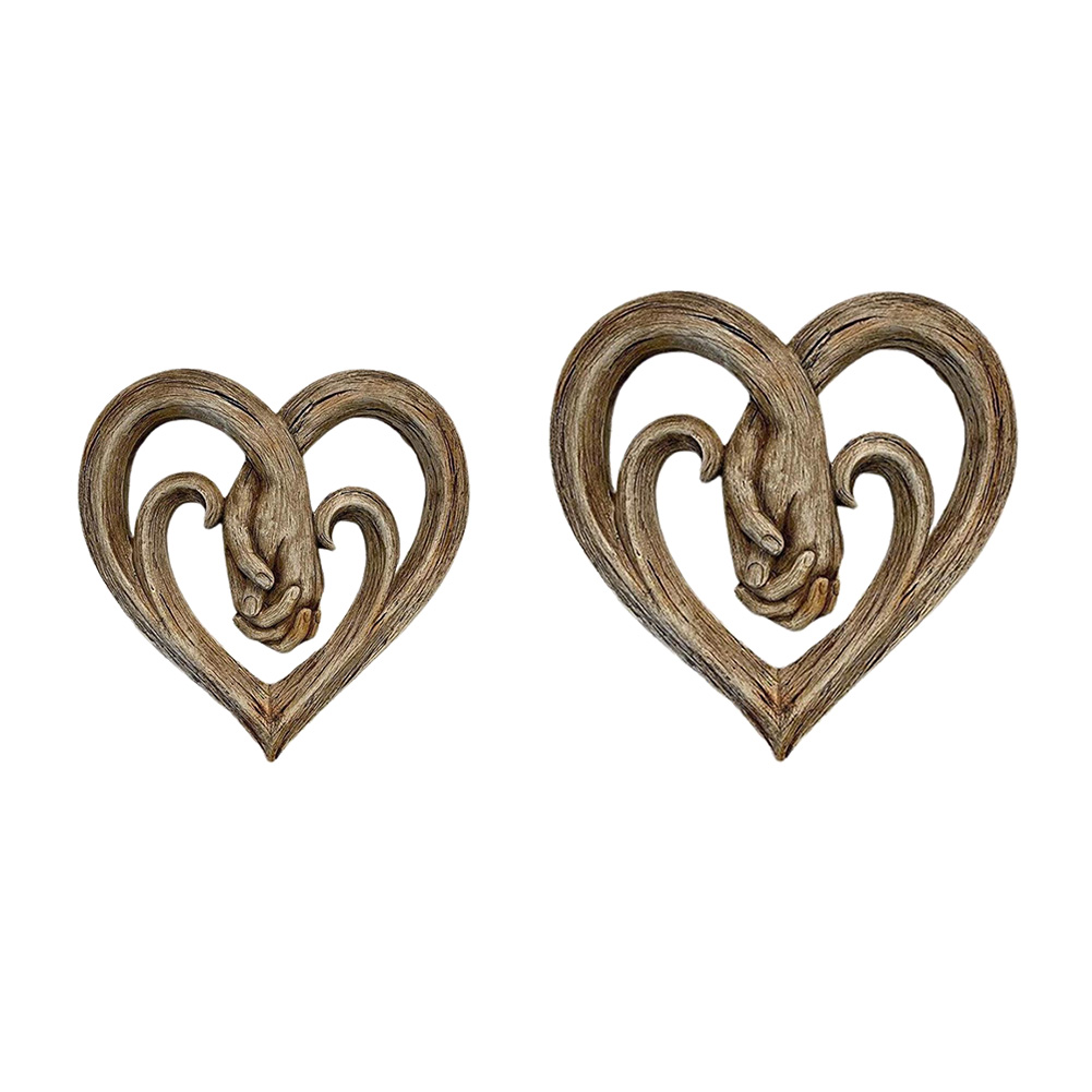 Wooden Handshake Sculpture Pendant Heart-Shaped Carving Artwork Wall Decor, Trumpet, 501 Original
Wooden Handshake Sculpture Pendant Heart-Shaped Carving Artwork Wall Decor, Trumpet, 501 Original