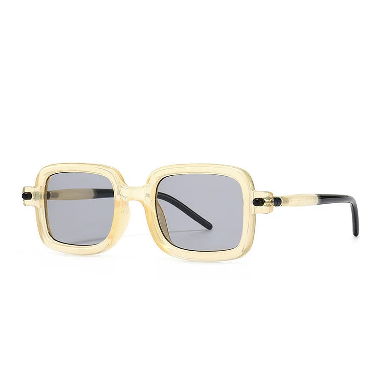 Fashion Casual Elderly Men Sunglasses With Plastic Glasses Frame  -  Older In Fashion
