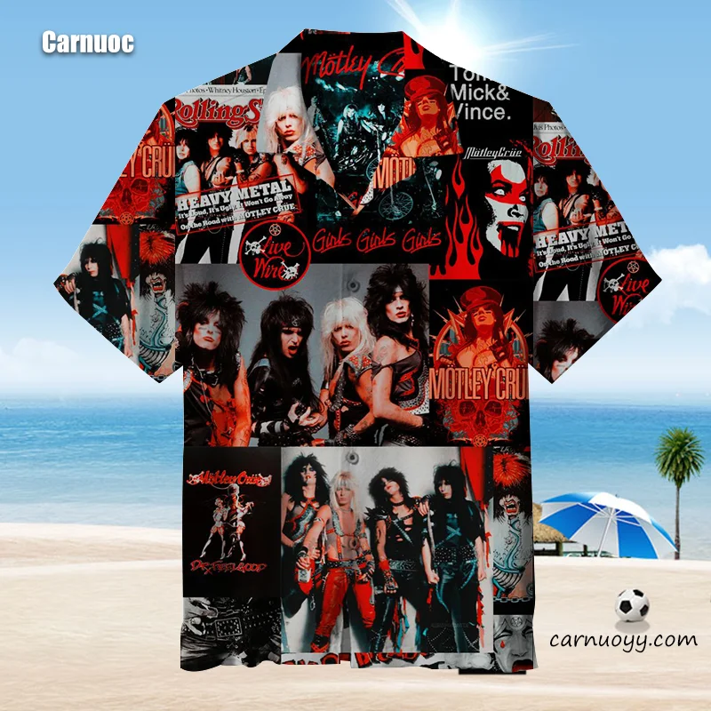 Mötley Crüe | Unisex Hawaiian Shirt