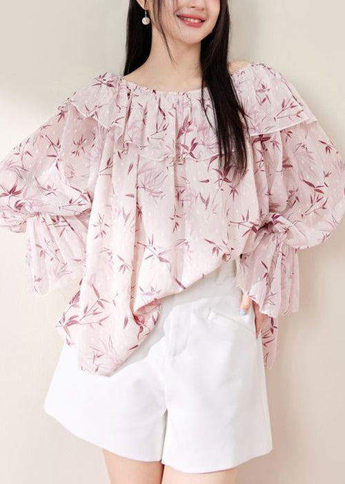 Crushed Sleeveless Pink Shirt main image 0
