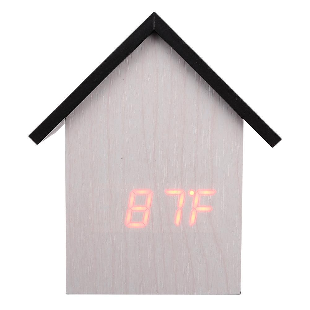 Alarm Clock Voice Control Digital Electronic USB Desktop Clock Thermometer, White, 501 Original
Alarm Clock Voice Control Digital Electronic USB Desktop Clock Thermometer, White, 501 Original