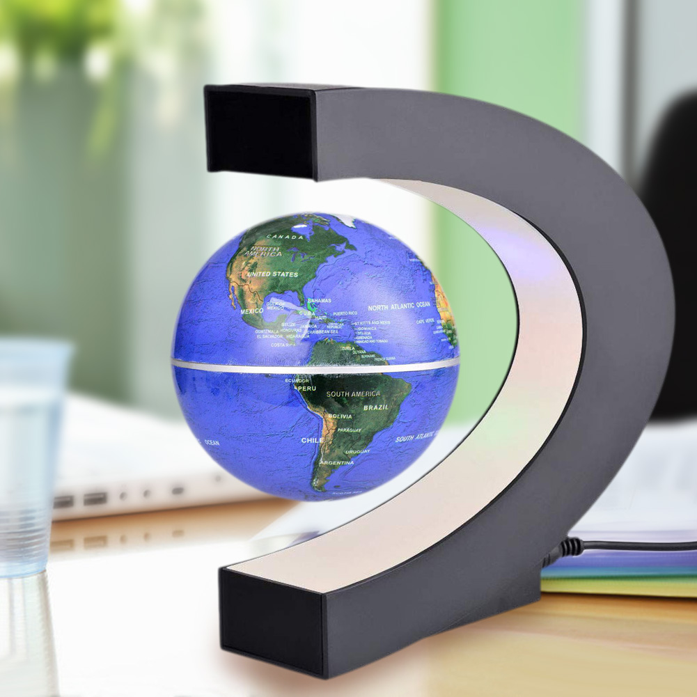 LED World Map Decoration Magnetic Levitation Floating Globe Light Blue UA, Blue美规, 501 Original
LED World Map Decoration Magnetic Levitation Floating Globe Light Blue UA, Blue美规, 501 Original