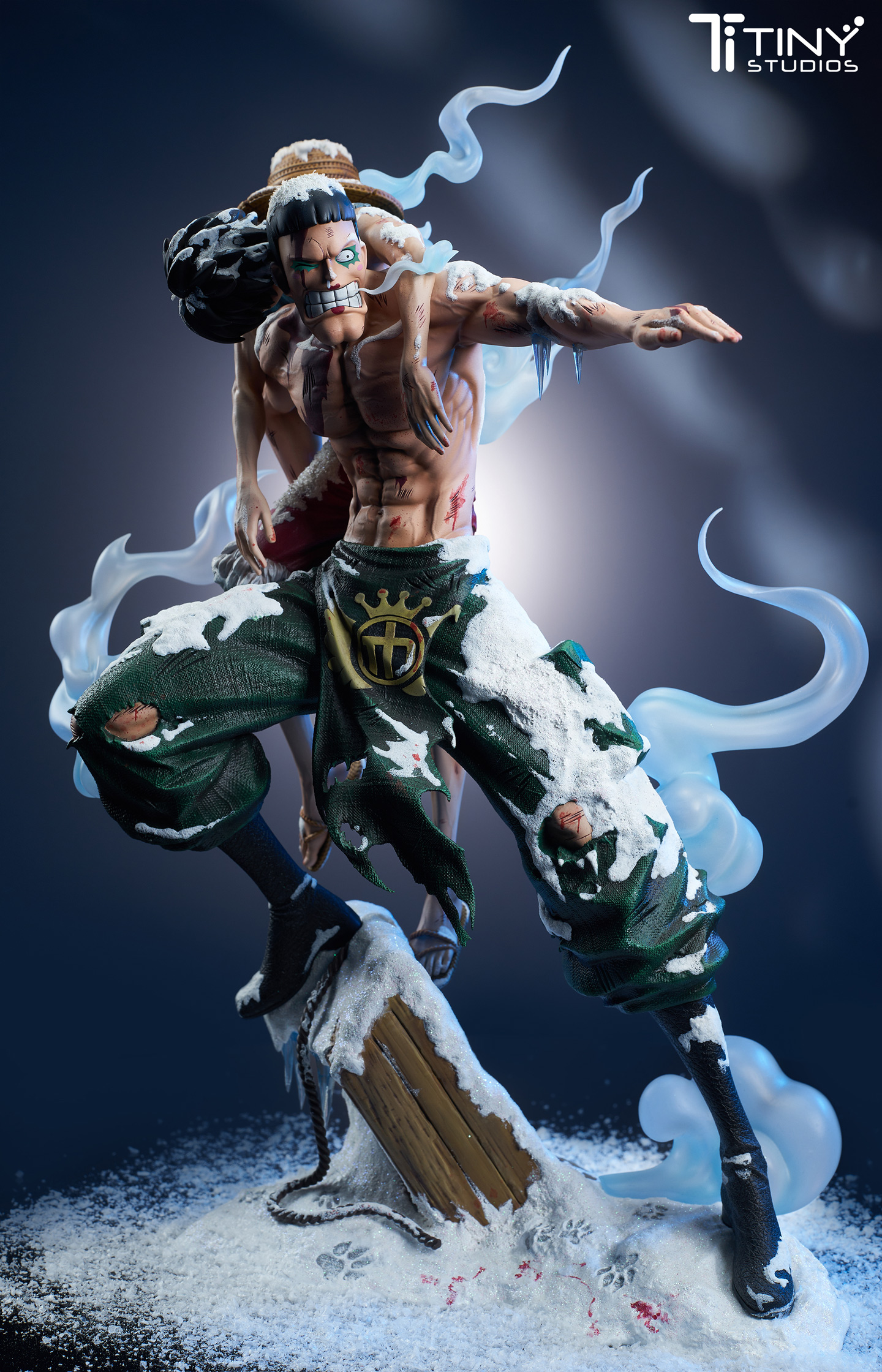 1/6 Scale Mr. 2 Bon Clay/ Bentham & Monkey D. Luffy - ONE
