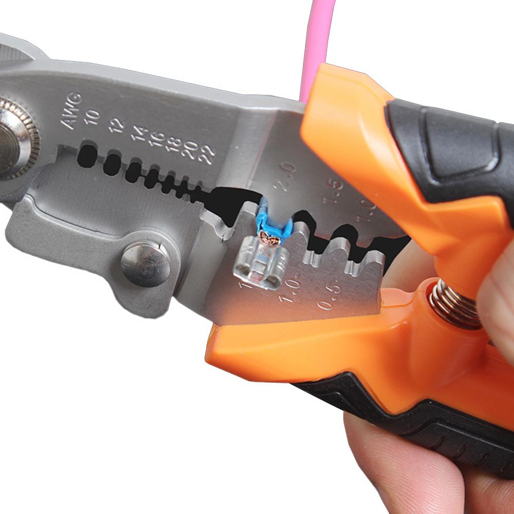 Multi-function Household Scissors Crimping Pliers Wire Stripper, 12-628, 501 Original
Multi-function Household Scissors Crimping Pliers Wire Stripper, 12-628, 501 Original