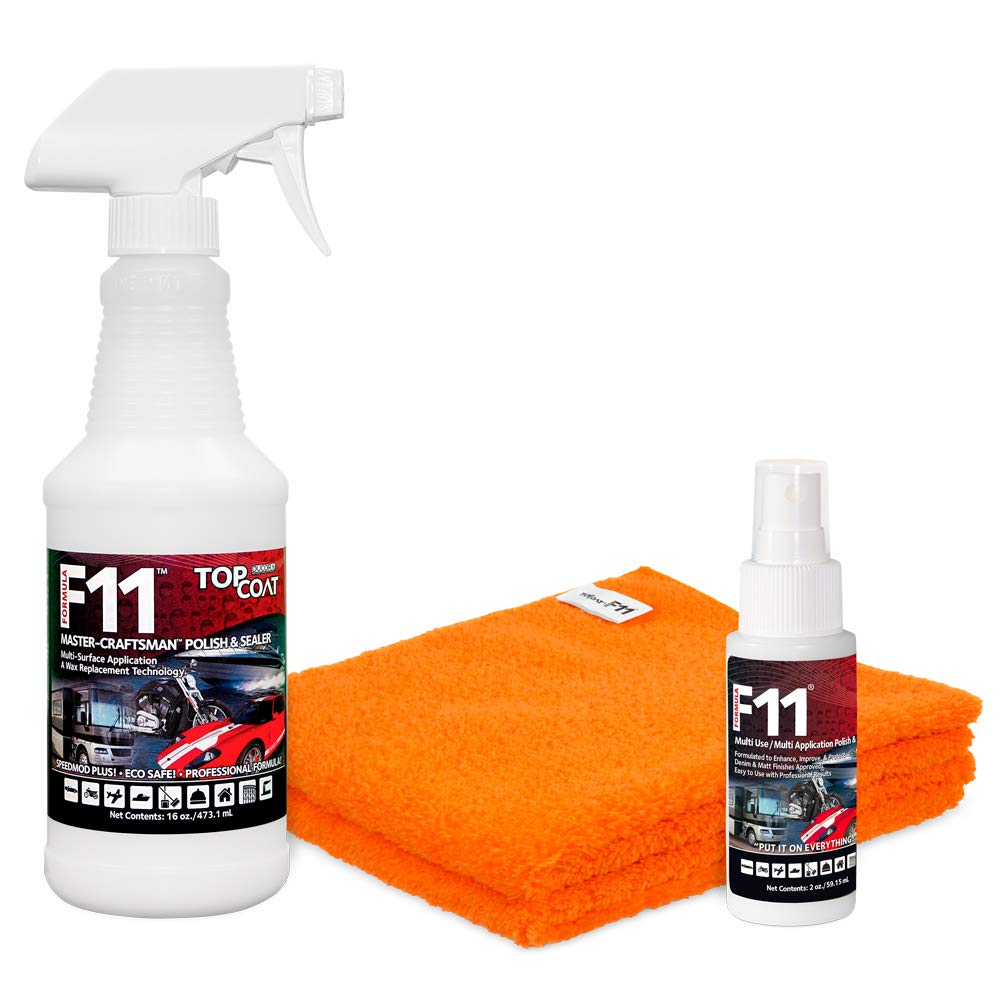 Topcoat Spritz Quick Detailer Spray - Car Detail Spray - Surface Drywash - Exterior Care Products - 16-Ounce Spray Bottle