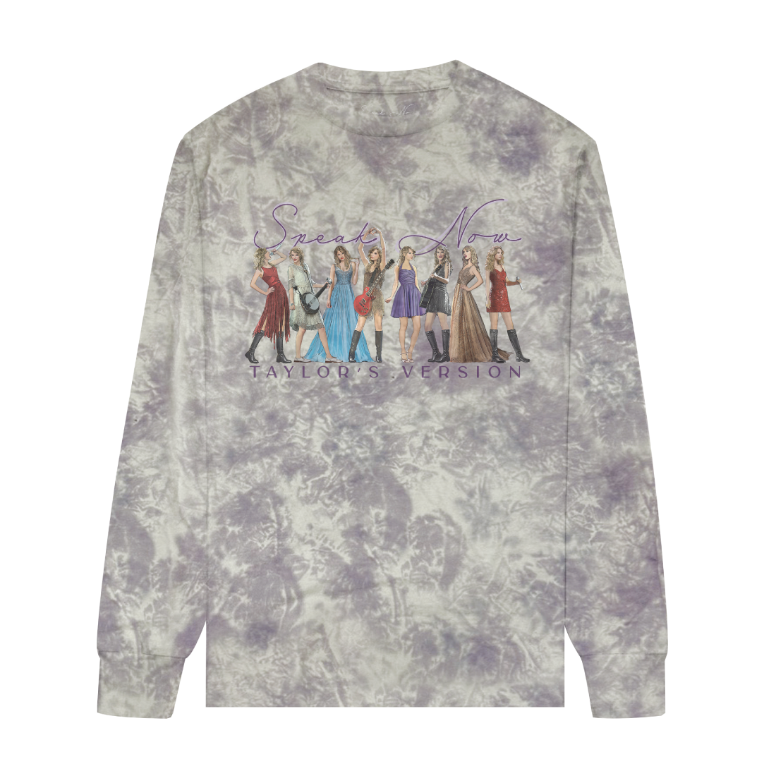 Speak Now Taylor s Version Eras Tie Dye Long Sleeve T Shirt