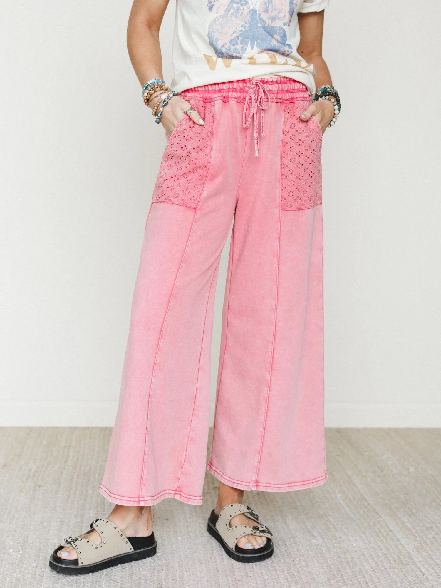 Just The Thing Pants - Pink