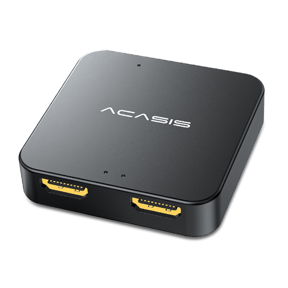 Acasis HD32 HDMI-compatible Splitter USB C Powered 1 In 2 Out 4K HDMI-compatible Splitter for TV, 501 Original
Acasis HD32 HDMI-compatible Splitter USB C Powered 1 In 2 Out 4K HDMI-compatible Splitter for TV, 501 Original