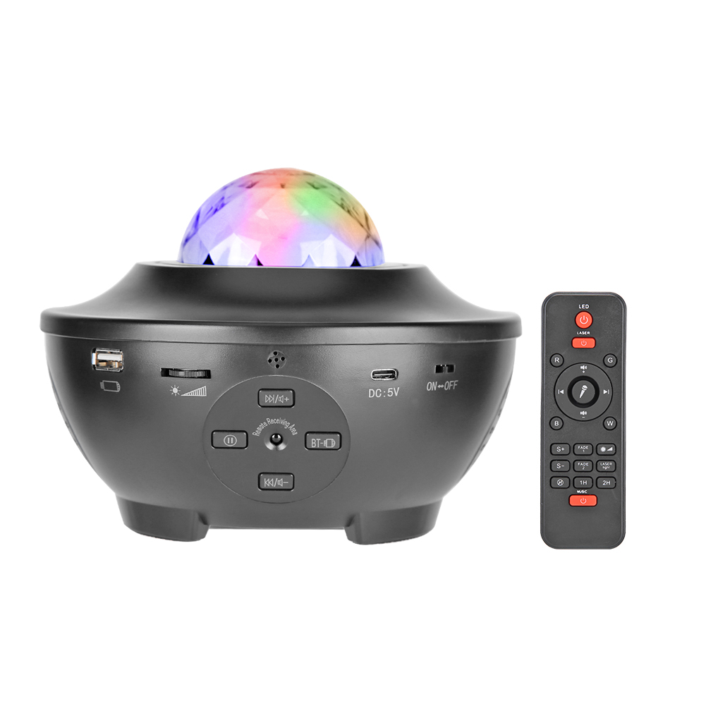 LED Laser Projector Light Bluetooth-compatible Music Player Remote Control Disco Lamp, 501 Original
LED Laser Projector Light Bluetooth-compatible Music Player Remote Control Disco Lamp, 501 Original