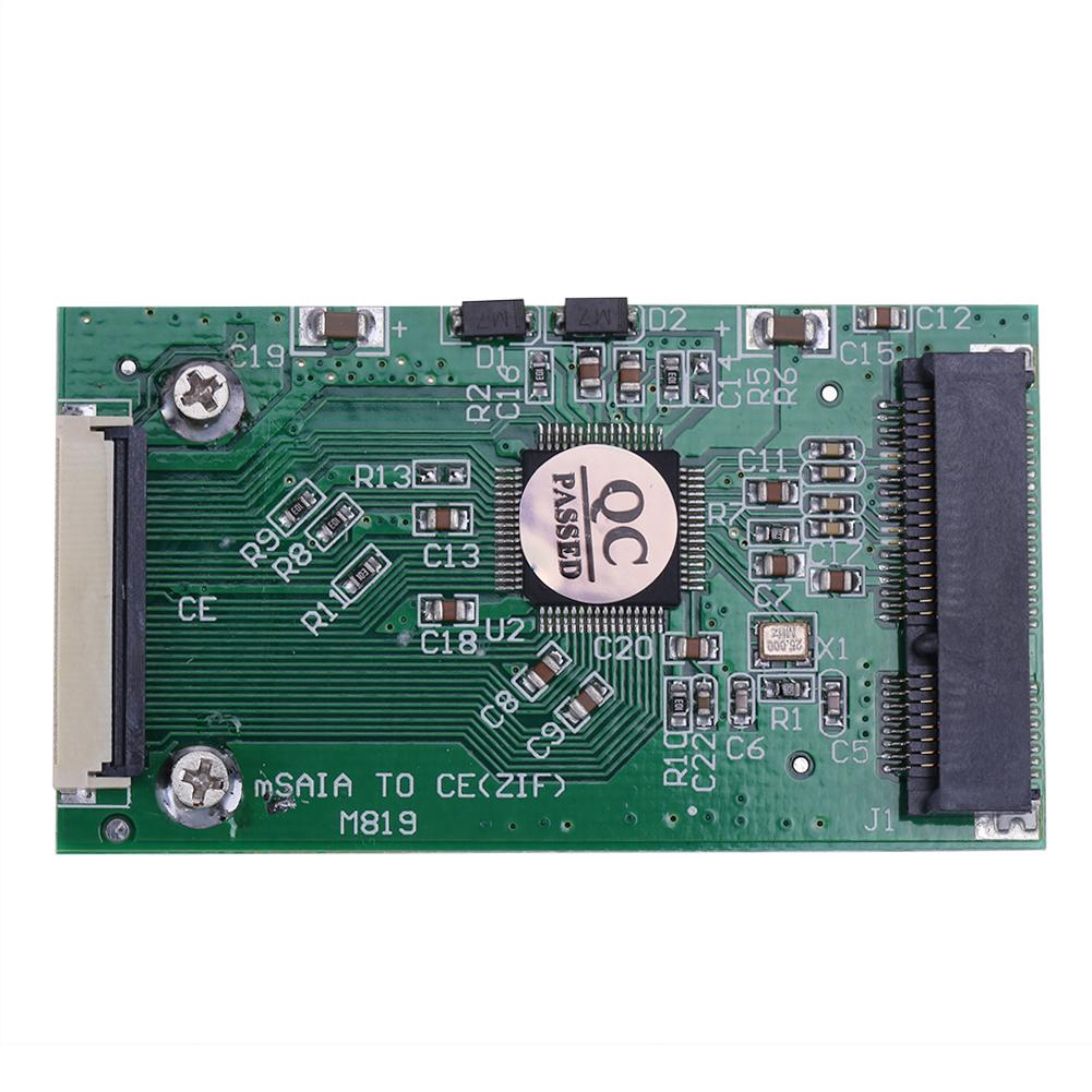 1pc Mini SATA mSATA PCI-E IPOD SSD to 40pin 1.8inch ZIF CE Converter Card, 501 Original
1pc Mini SATA mSATA PCI-E IPOD SSD to 40pin 1.8inch ZIF CE Converter Card, 501 Original