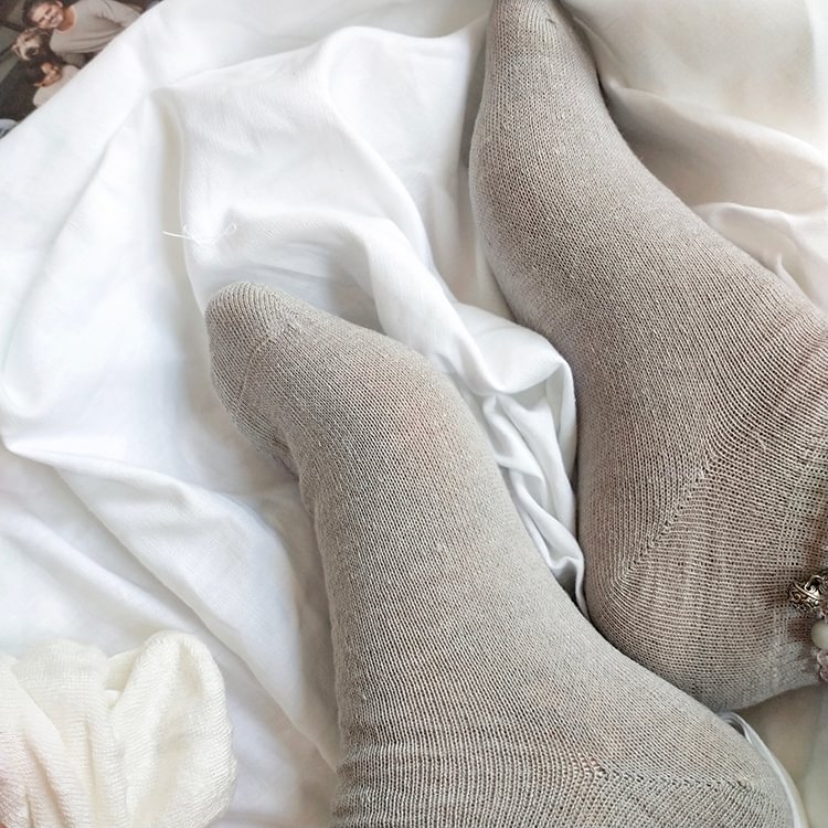 Women's Linen Socks-ChouChouHome