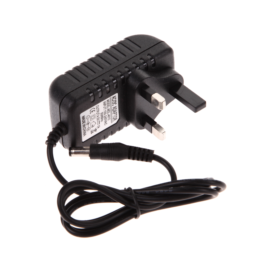 Ac 100-240V Converter Adapter Dc 5.5 X 2.5Mm 4.5V 1A 1000Ma Charger Uk Plug, 501 Original
Ac 100-240V Converter Adapter Dc 5.5 X 2.5Mm 4.5V 1A 1000Ma Charger Uk Plug, 501 Original