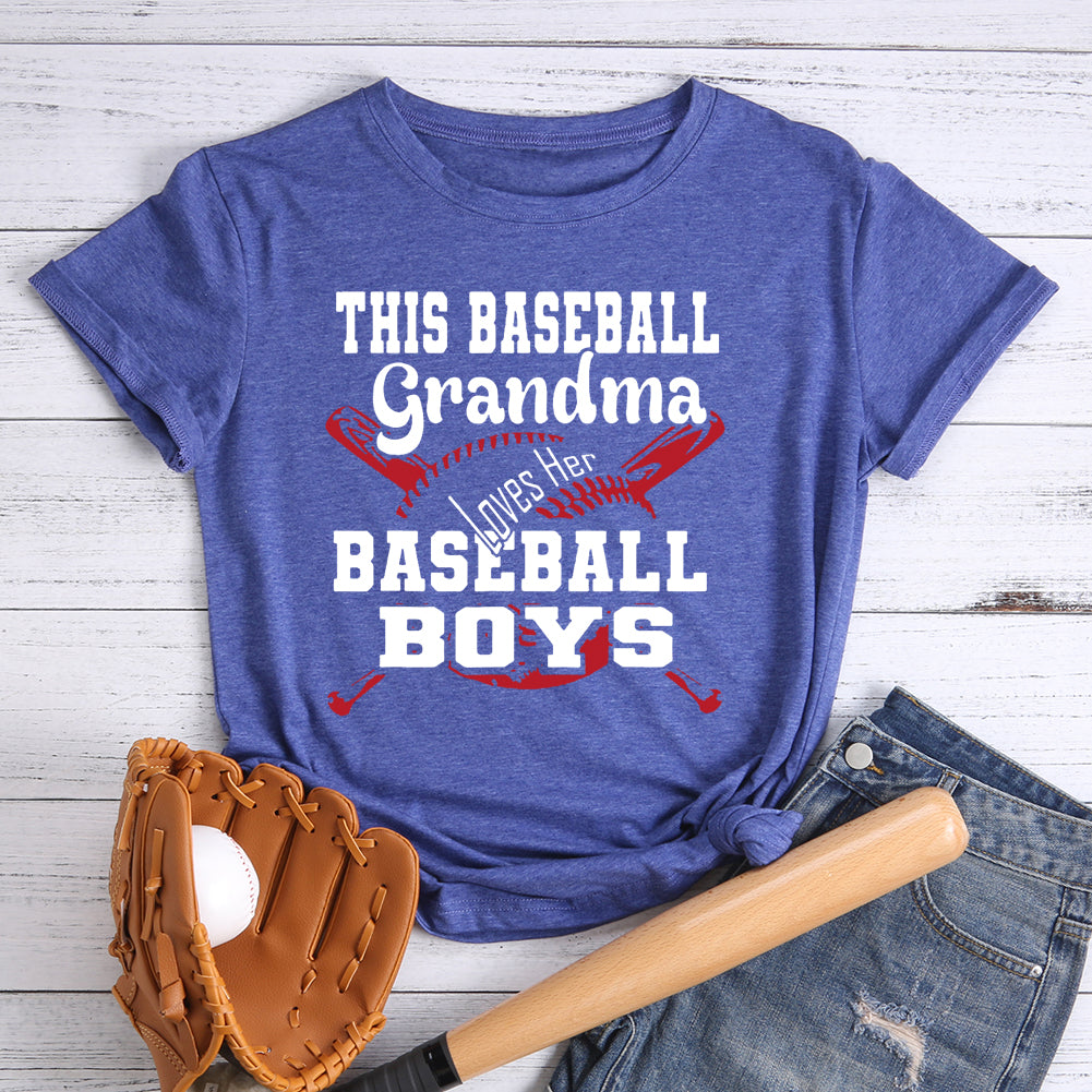 This Baseball Grandma Loves her Baseball Boys T-shirt - 01201-Guru-buzz