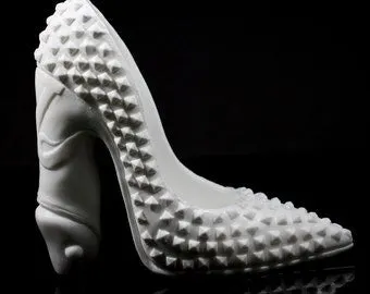 pornhint Pornhint Sexy Shoe High Heel Shoe Dildo. Fuk-Shu II Platinum silicone Dildo High Heel Shoe Sex Toy.