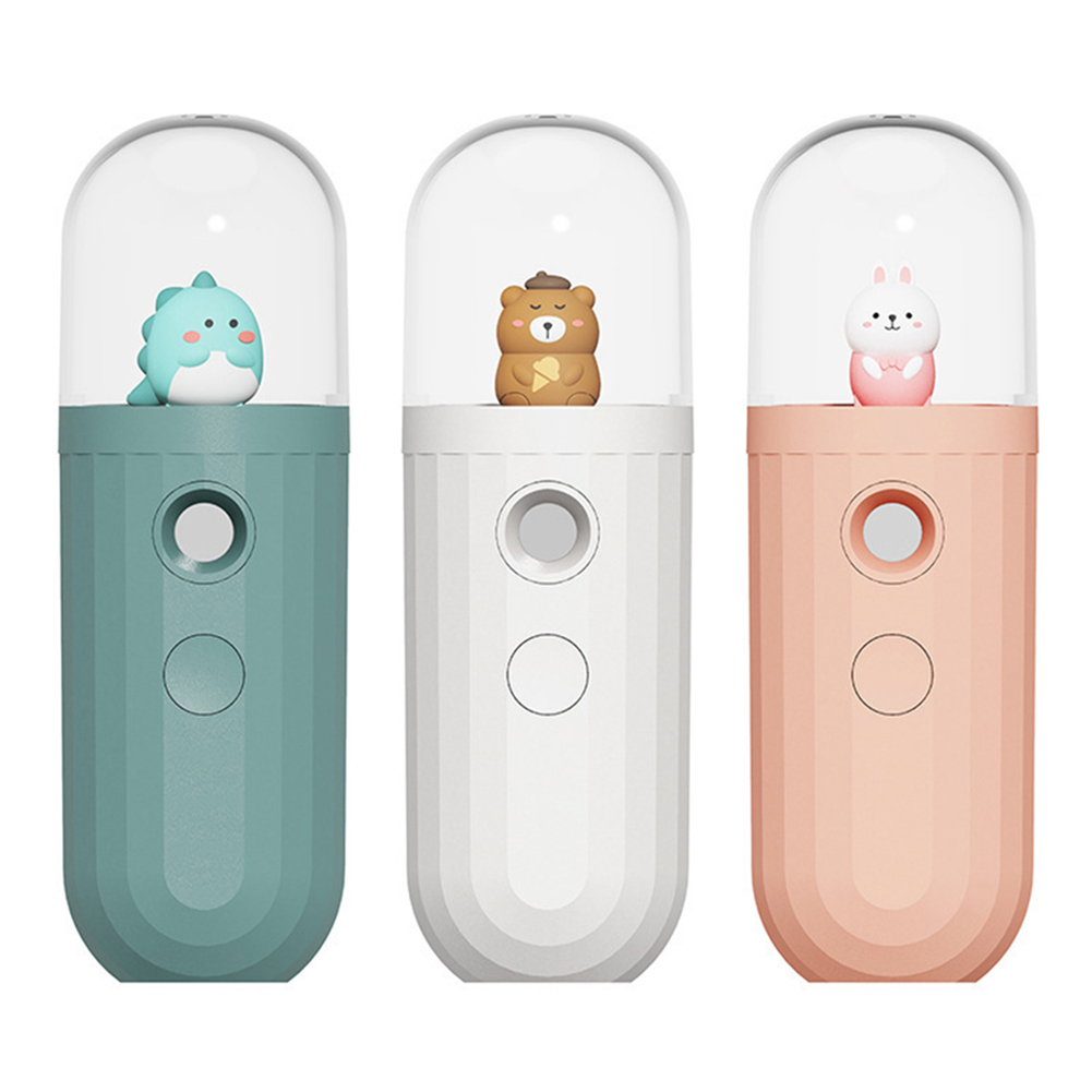 Cute Animal Mini Nano Facial Sprayer Steaming Facial Humidifier Vaporizer, Pink, 501 Original
Cute Animal Mini Nano Facial Sprayer Steaming Facial Humidifier Vaporizer, Pink, 501 Original