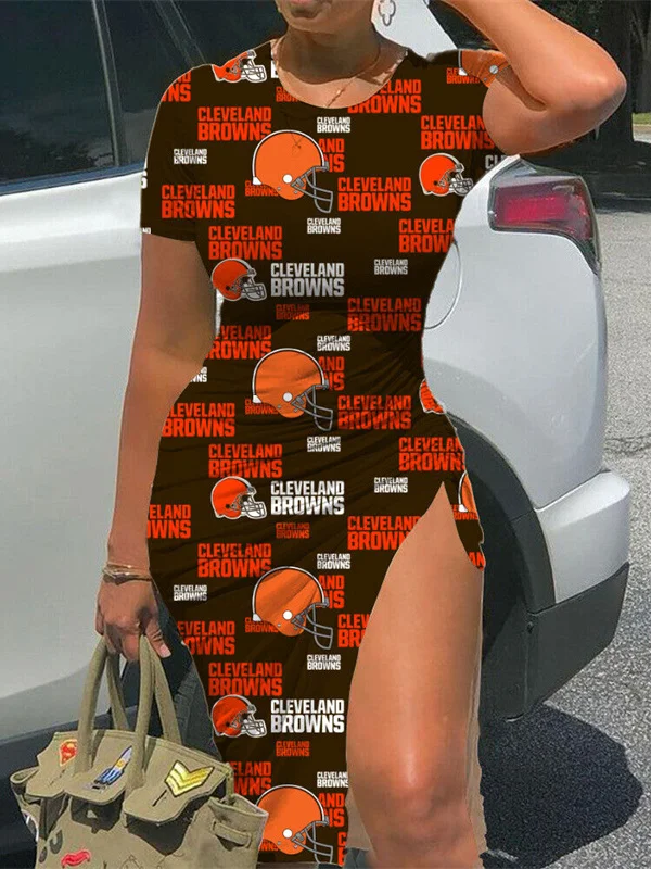 Cleveland Browns
Women's Slit Bodycon Dress
