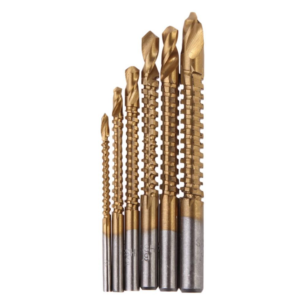 6Pcs Titanium Coated HSS Drill & Saw Carpenter Woodworking Plastic Metal, 501 Original
6Pcs Titanium Coated HSS Drill & Saw Carpenter Woodworking Plastic Metal, 501 Original