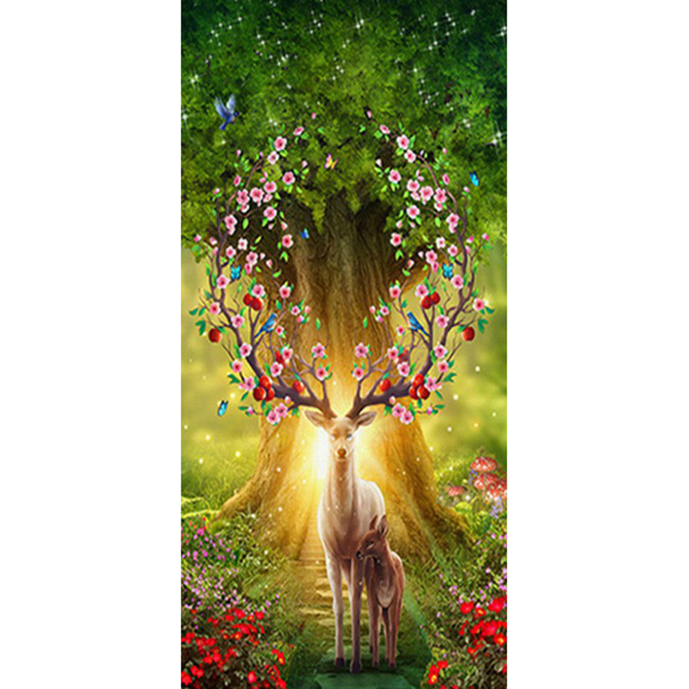 50*100CM - Round Drill Diamond Painting - Deer Under Tree (Big Size), 501 Original
50*100CM - Round Drill Diamond Painting - Deer Under Tree (Big Size), 501 Original