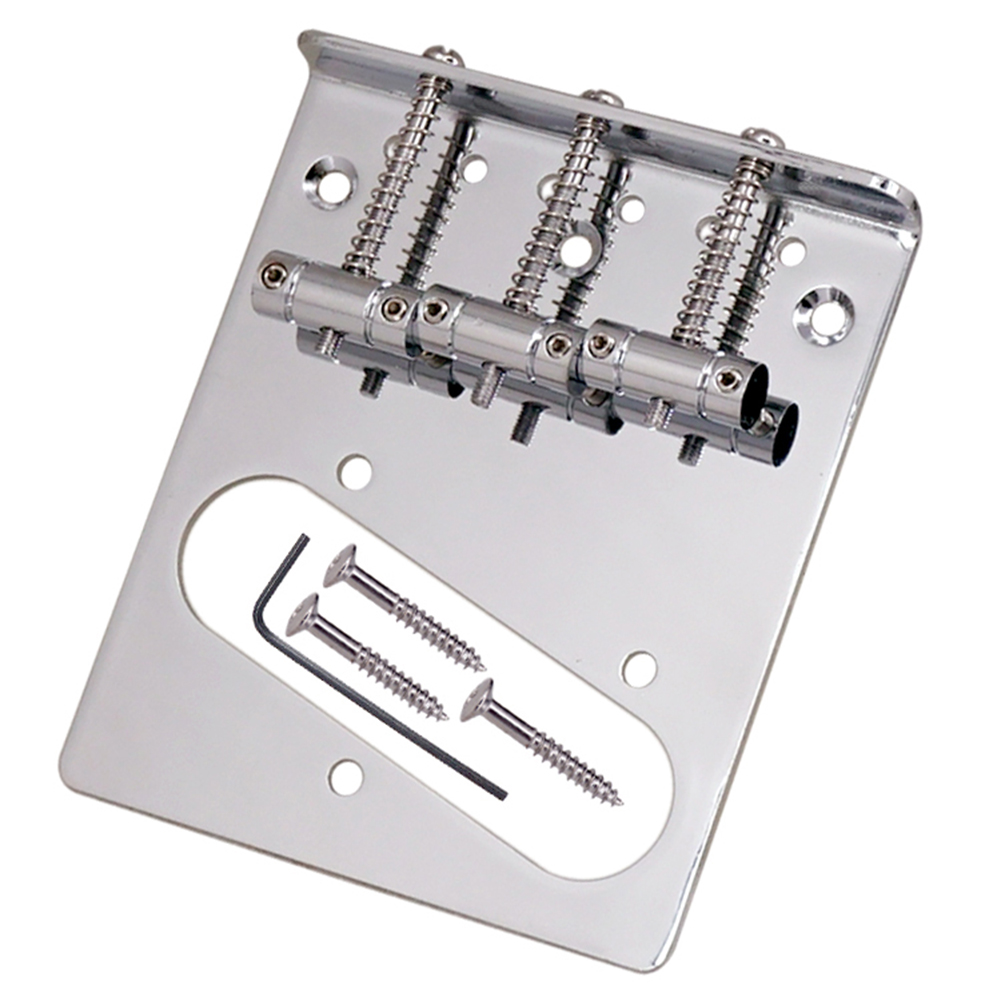 3 Saddles Bridge with Screws Wrench for Telecaster Tele TL Electric Guitar, 501 Original
3 Saddles Bridge with Screws Wrench for Telecaster Tele TL Electric Guitar, 501 Original