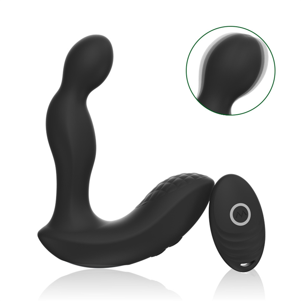 Subscriber Exclusive — Dual Vibrating Anal Vibrator Prostate Stimulation Massager With Remote Control By Rose Toy