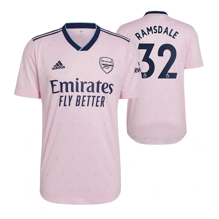 Arsenal Aaron Ramsdale 32 Third Shirt Top Kit 2022-2023