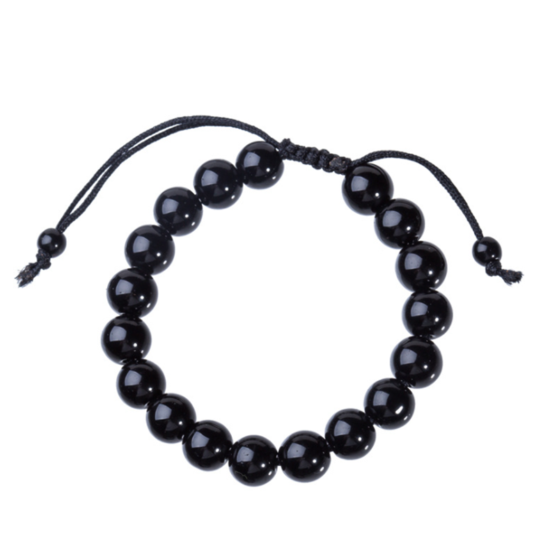 Obsidian Woven Bead Bracelet - Devcarry